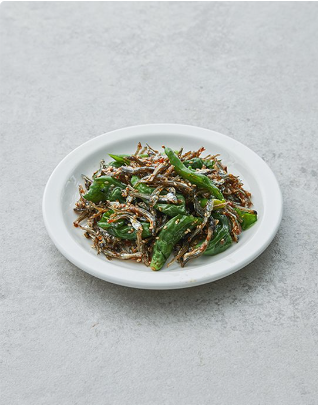 꽈리고추 중 멸치볶음 100g