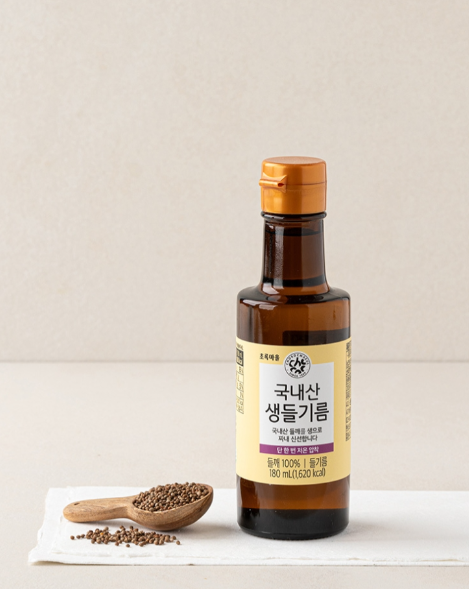 국내산 생들기름(180mL)
