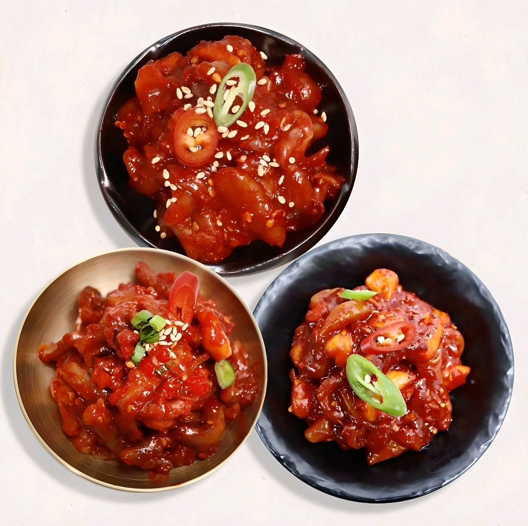 젓갈3종셋트 170g×3종류