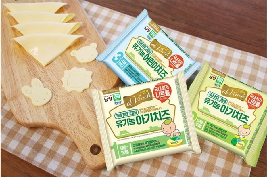 드빈치 자연방목 유기농 저염 아기치즈 1단계, 아기치즈 1단계, 18g, 20개