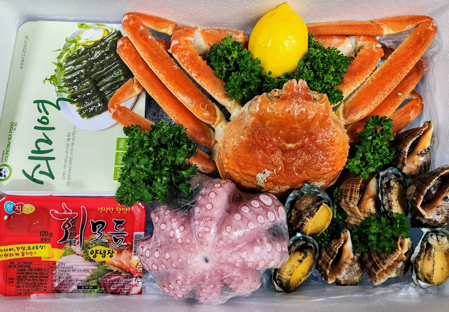 대게1마리 &해산물셋트